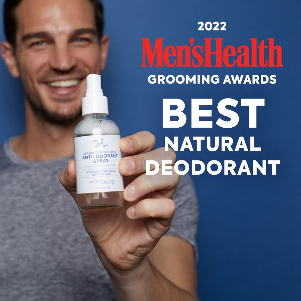 Surface Deep desodorante extractos frutales: ingredientes naturales para la piel
