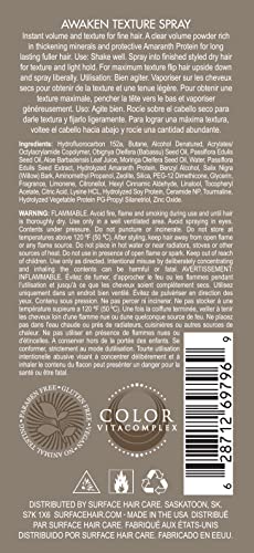 SURFACE Hair Awaken packaging variation indicating sustainable design