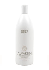 Surface Hair Awaken bottle for a refreshing cleanse and scalp nourishment.