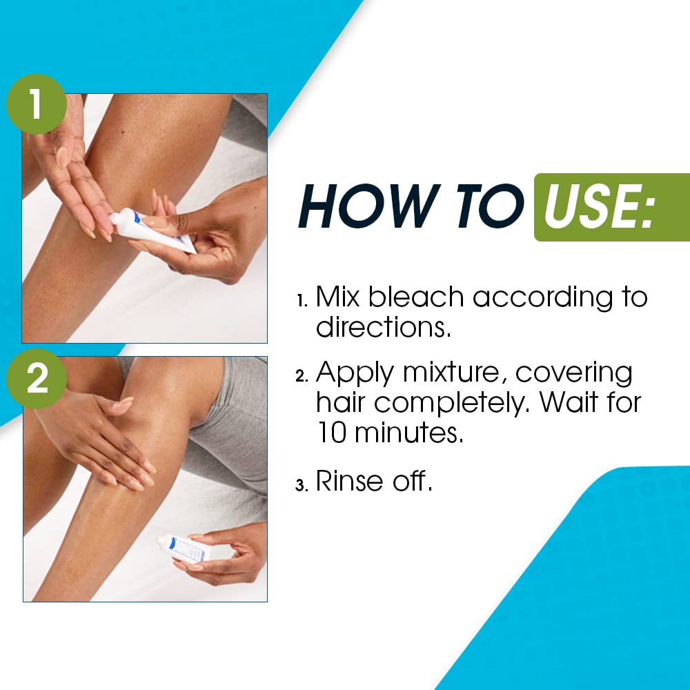 Surgiwax arm and leg hair lightening in progress for a smoother look.