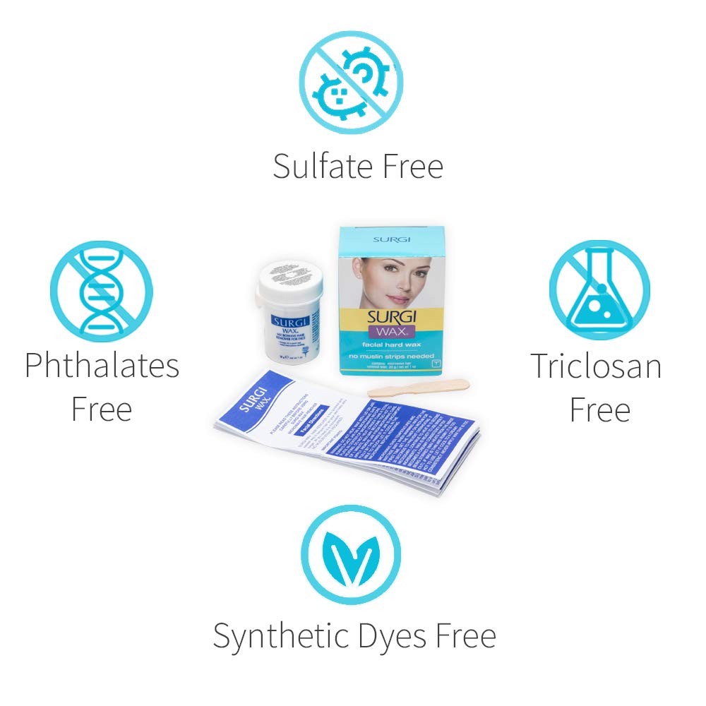 Surgiwax at-home waxing kit enabling salon-like results in your bathroom.