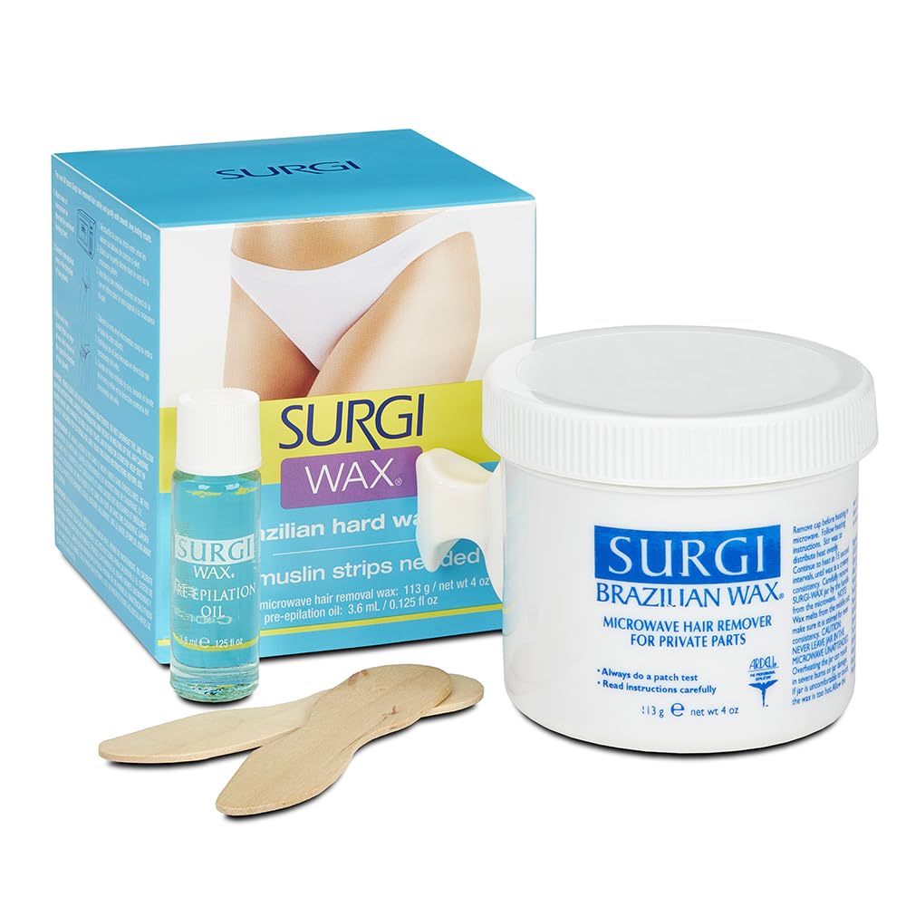 Surgiwax microwave-ready wax pot speeds at-home prep.
