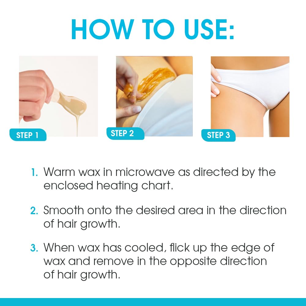 Surgiwax 3-pack provides multiple waxing sessions with consistent results.