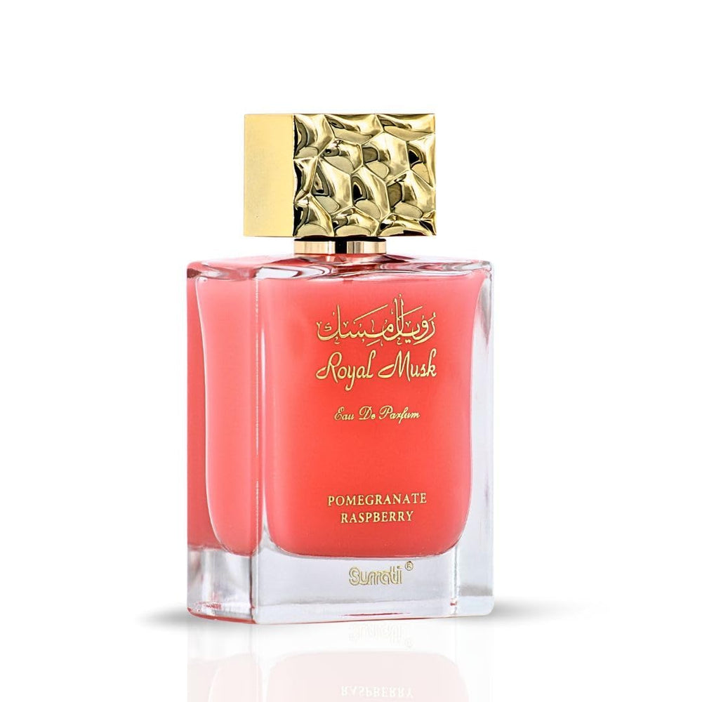 Spray mist preview of Surrati Royal Musk Pomegranate Raspberry EDP