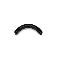 Surratt Relevee Lash Curler shows elongated, fanned lashes after curling