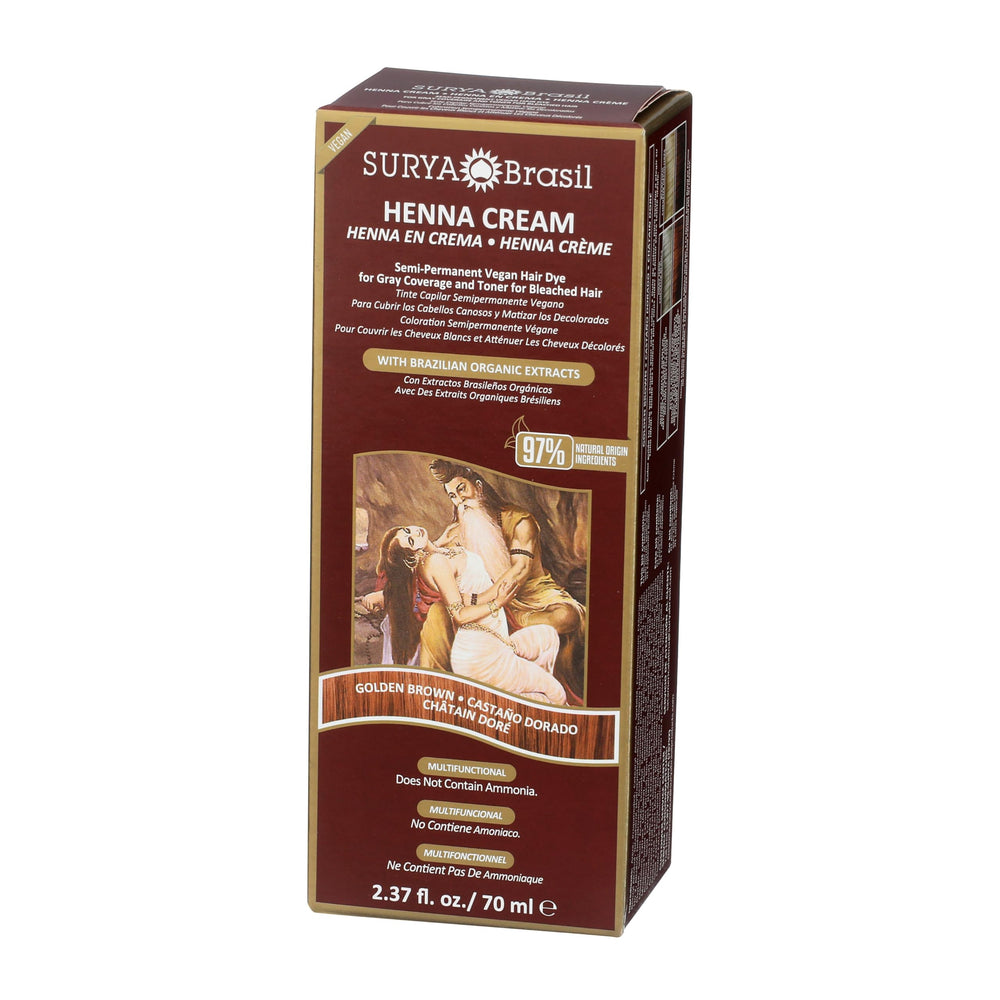 Surya Brasil Henna Cream leaves hair with natural shine