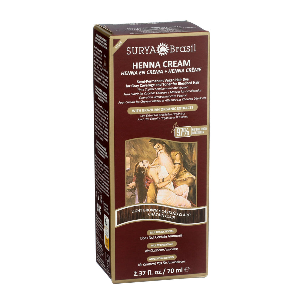 Surya Brasil natural extracts amla, aloe, and Brazil nut oil present on packaging.