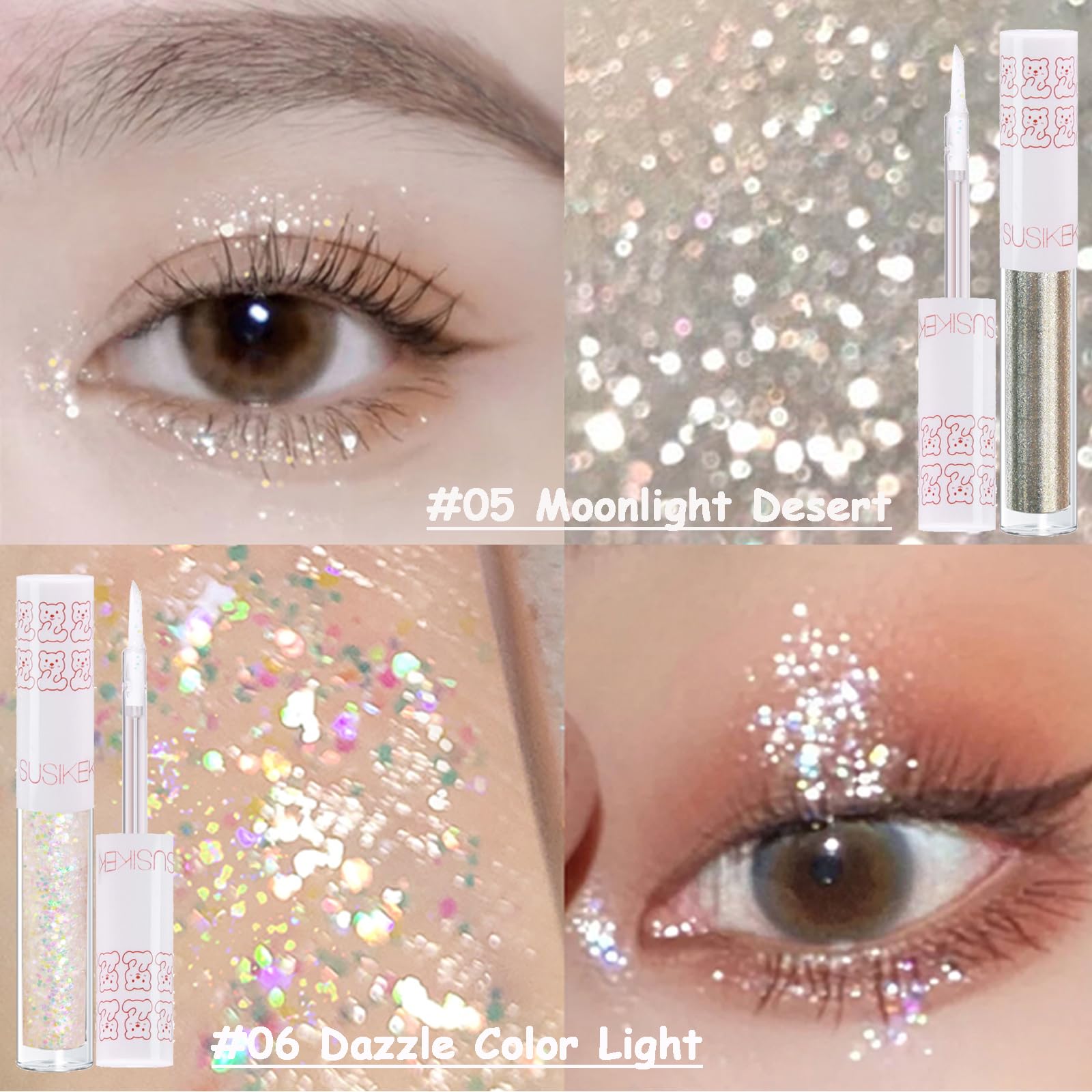 SUSIKEKI Dazzle Color Light pale sparkle for high-shine accents