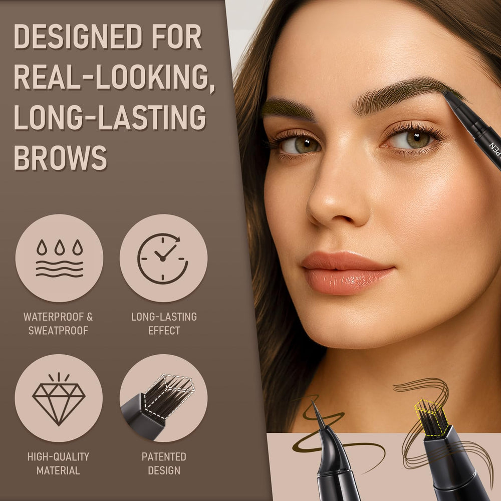 SUSIKEKI arco de cejas definido con precisión.