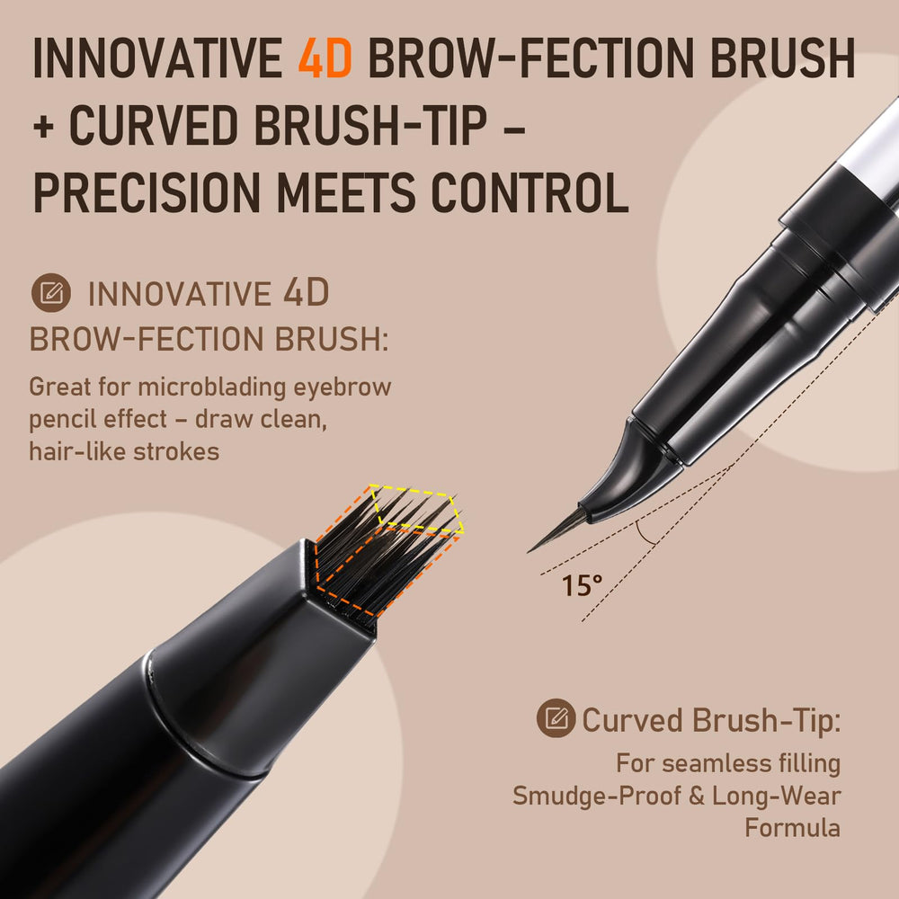 SUSIKEKI delineado cejas 15 grados para definición precisa de arcos.