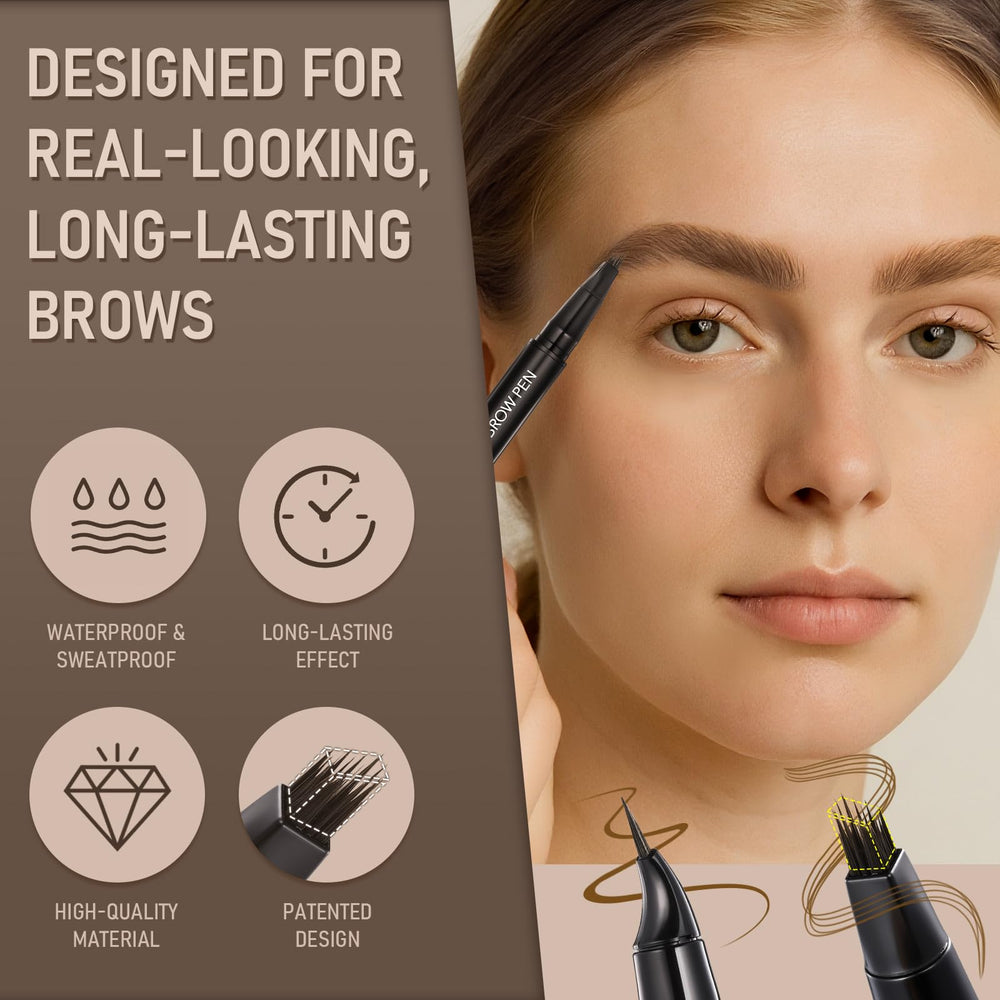 SUSIKEKI lápiz cejas multiuso para looks suaves o dramáticos.