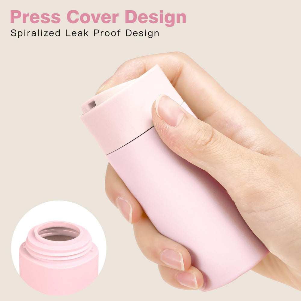 Suteng 80ml travel bottles in a twin pack for portable shampoo and conditioner.