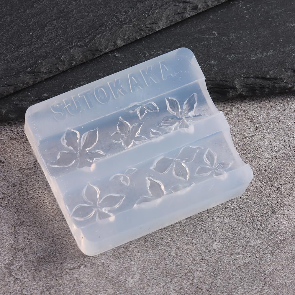 SUTOKAKA summer hibiscus mold supports versatile DIY nail art.