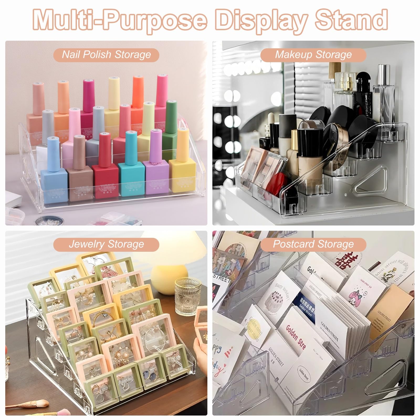 SUTOKAKA essential oil storage rack keeps bottles organized and easy to reach.