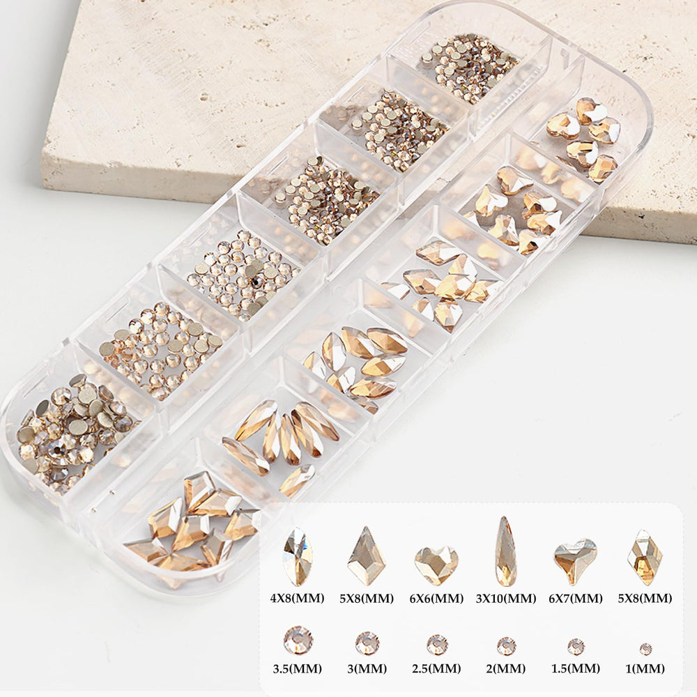 SUTOKAKA kit de arte de uñas para manualidades y maquillaje creativo.