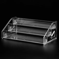 SUTOKAKA clear acrylic nail polish organizer keeps bottles visible and accessible.