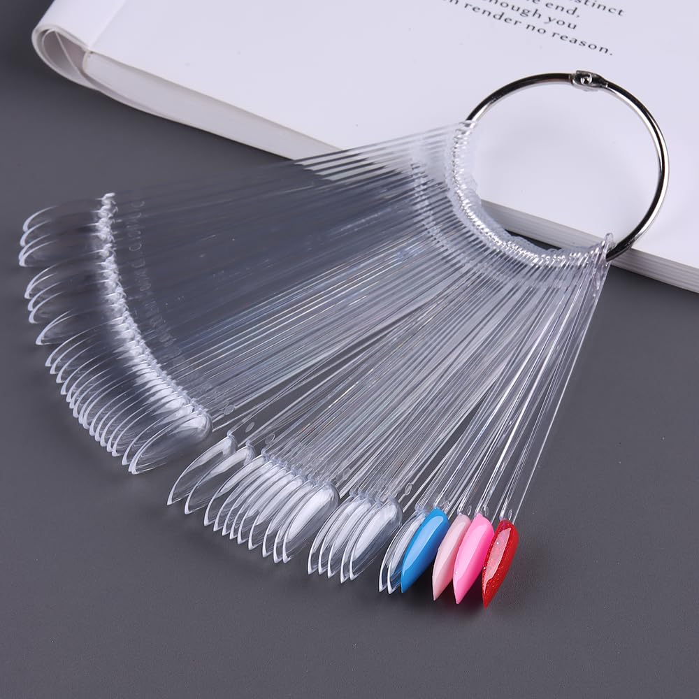 SUTOKAKA professional-grade swatches store easily with the metal ring for quick access.