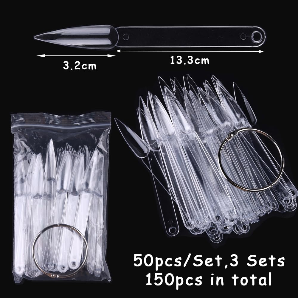 SUTOKAKA display tips organize easily thanks to detachable split rings.