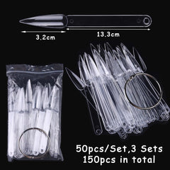 SUTOKAKA display tips organize easily thanks to detachable split rings.