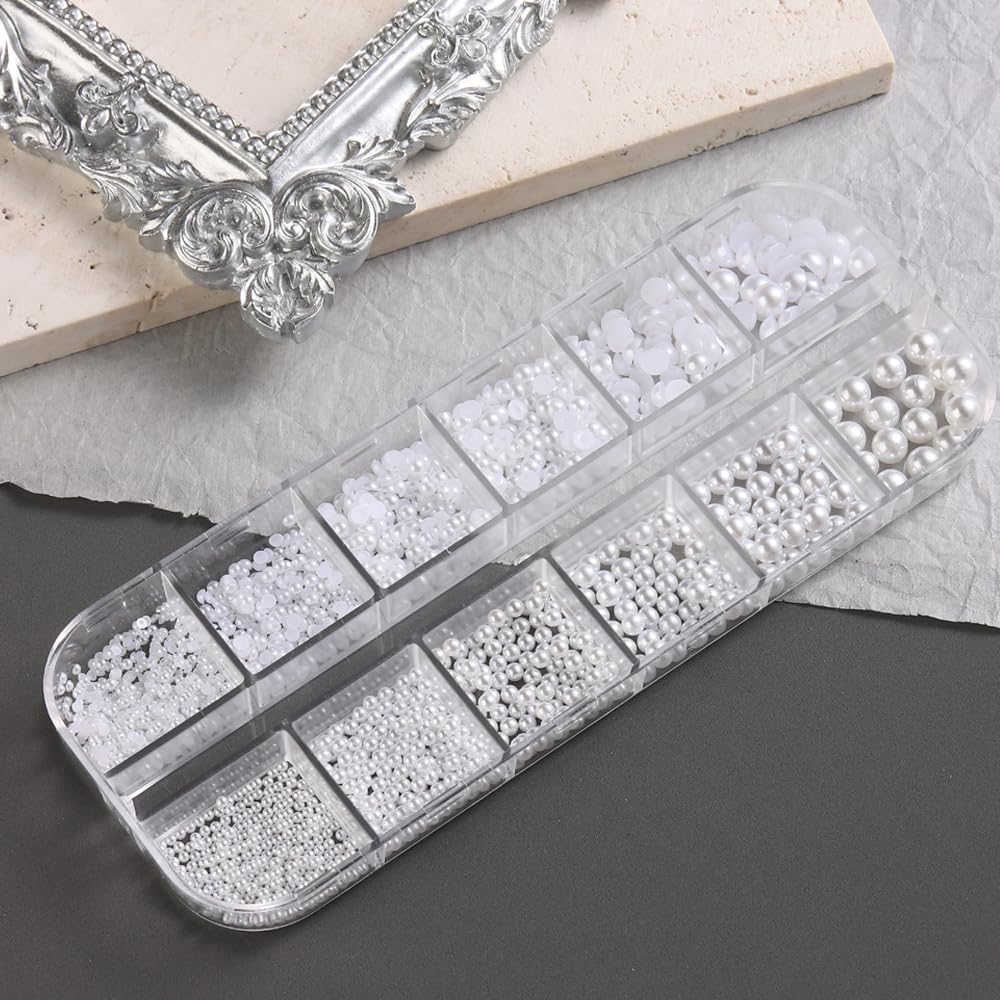 SUTOKAKA perlas para arte de uñas y otros usos creativos.