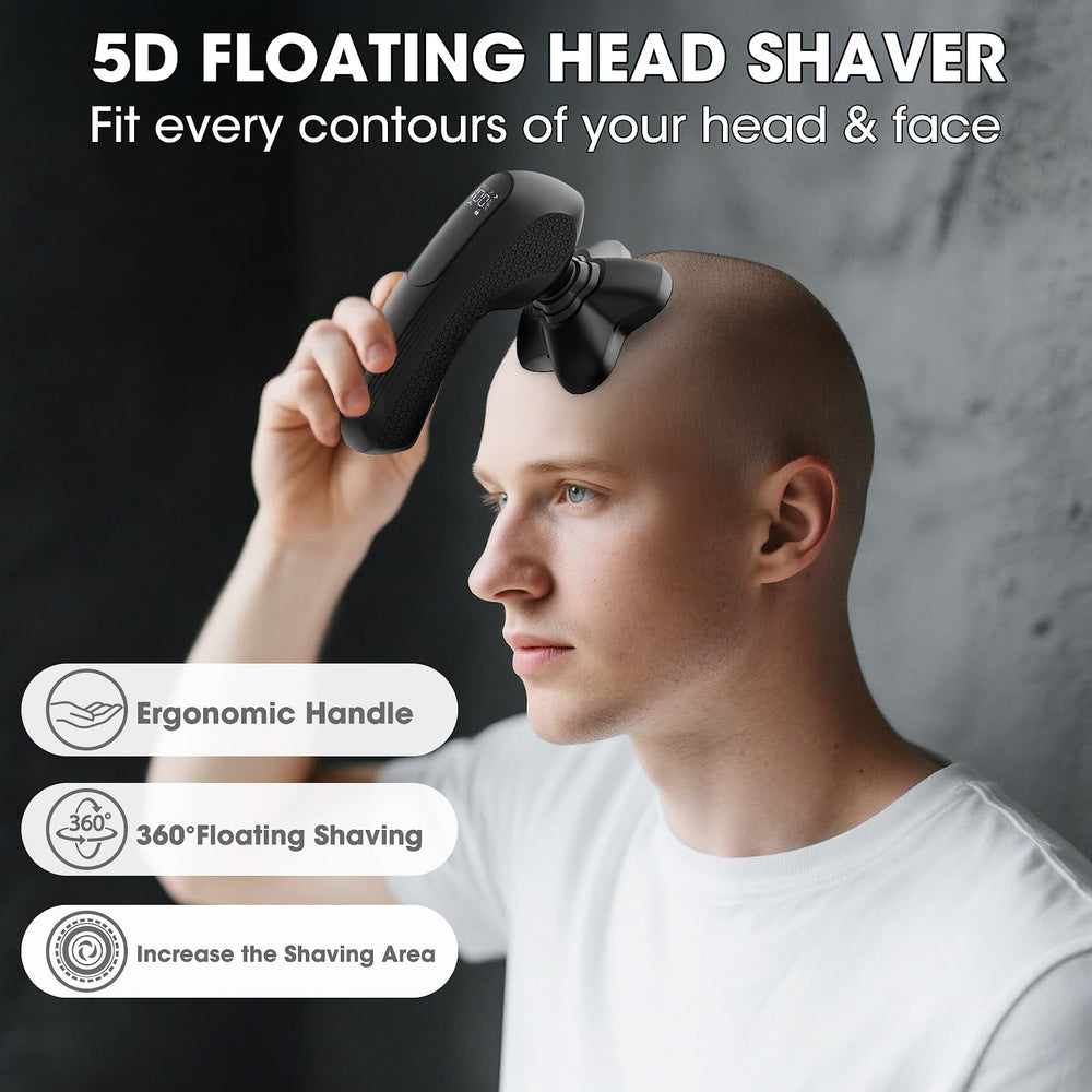 Suttik interchangeable heads for groin and body trimming in action