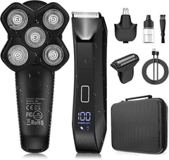Suttik manscape body trimmer head close-up for precise grooming