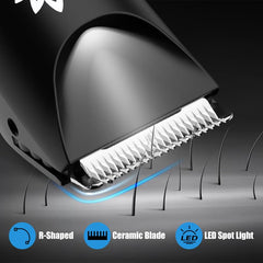 Suttik Manscape R-design blade minimizes nicks on sensitive areas.