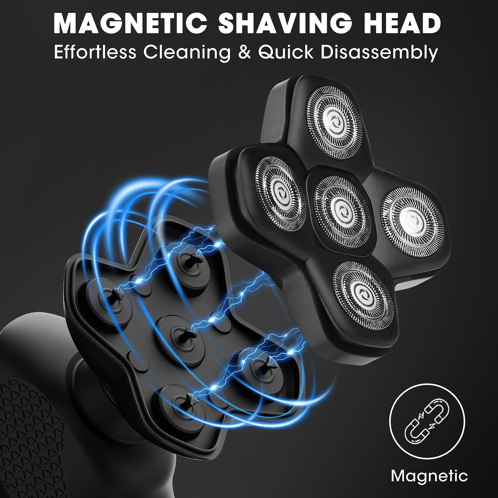 Suttik waterproof trimmer used in shower for convenient grooming