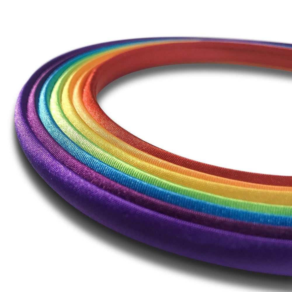 Suyegirl 0.4 inch satin headband is slim and comfortable