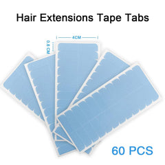 SUYYA blue extension tape tabs packaging with 60 pieces for replacement