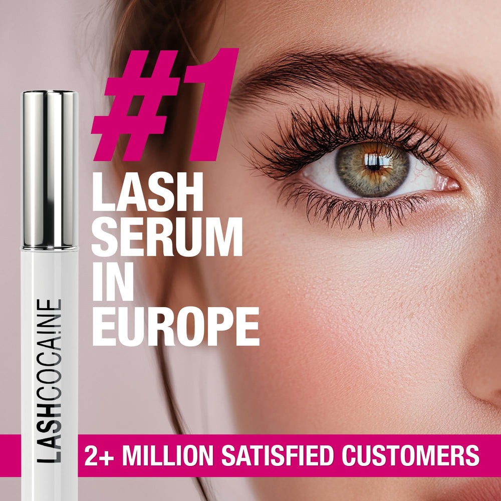 LASHCOCA!NE dropper and bottle ready for daily use, 3.5ml.