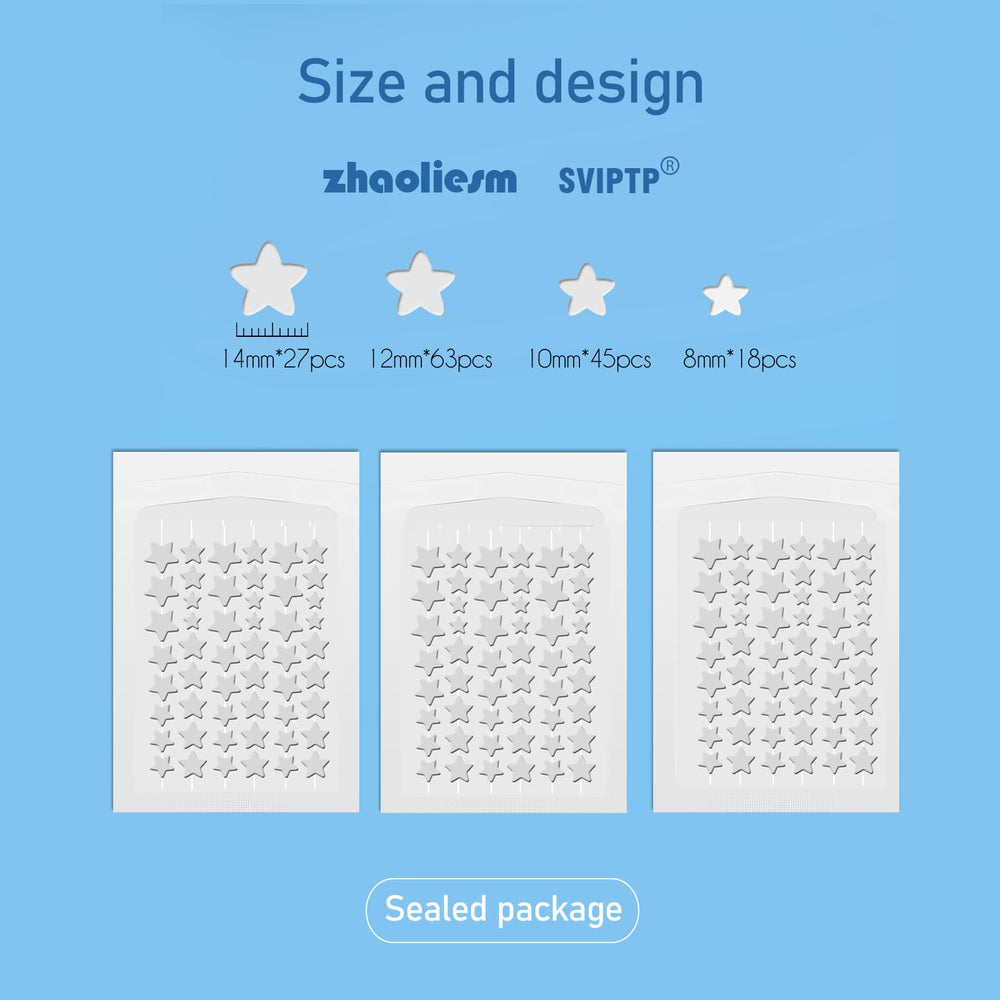 SVIPTP parches estrella diseño divertido para uso diario