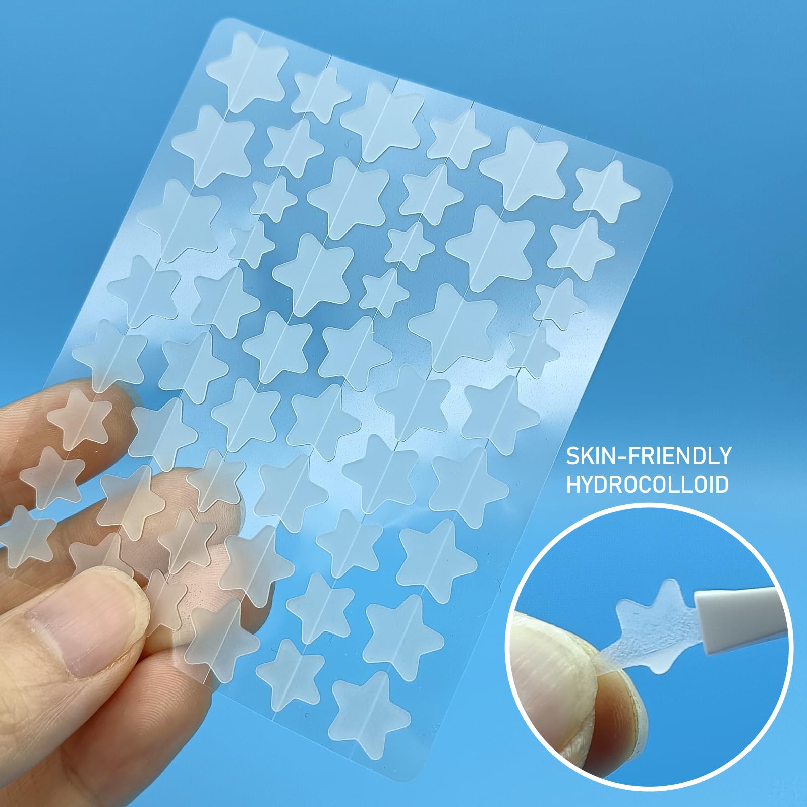 SVIPTP parches estrella 12mm cobertura eficiente para brotes grandes