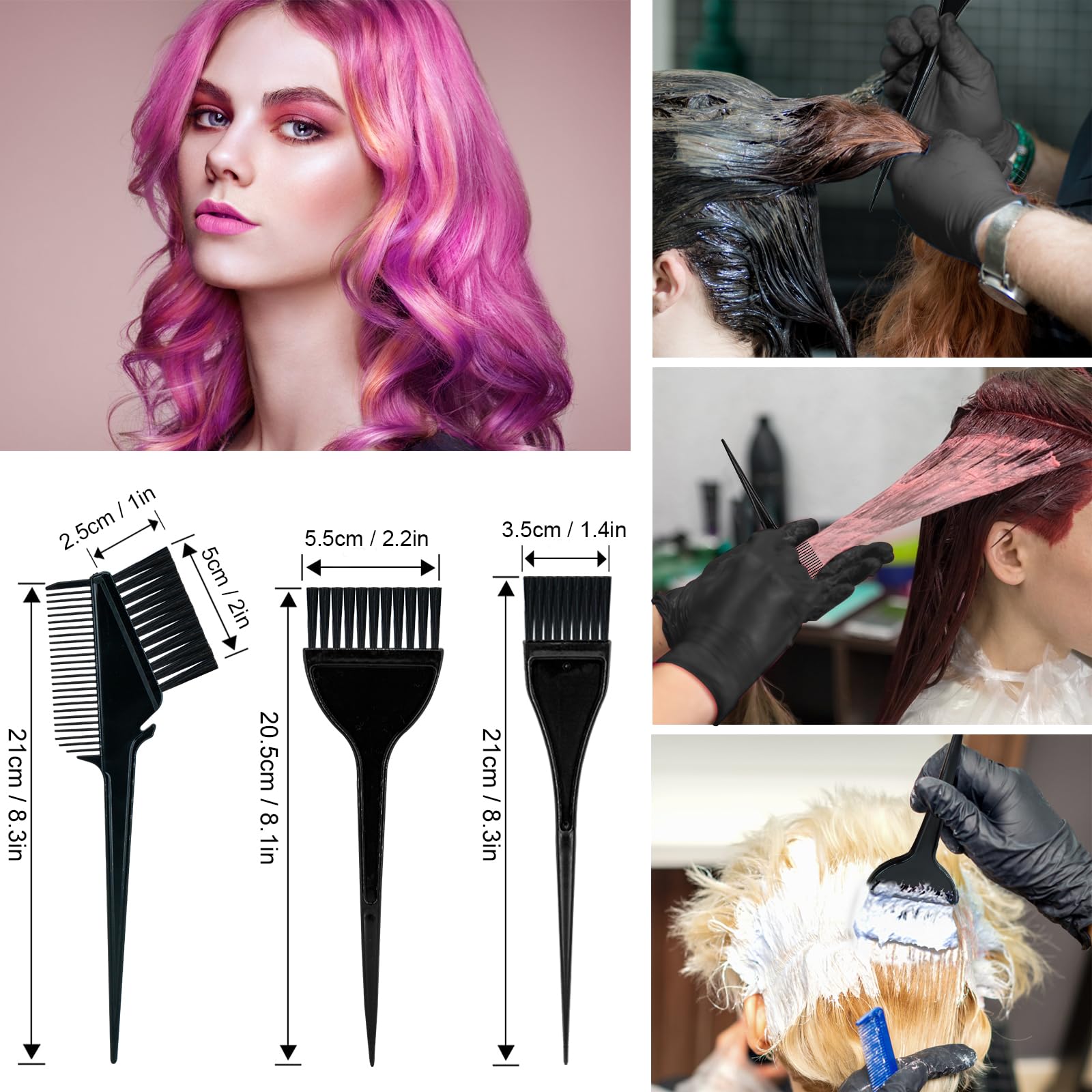 Svjetiq earmuffs protect ears during bleaching and processing.
