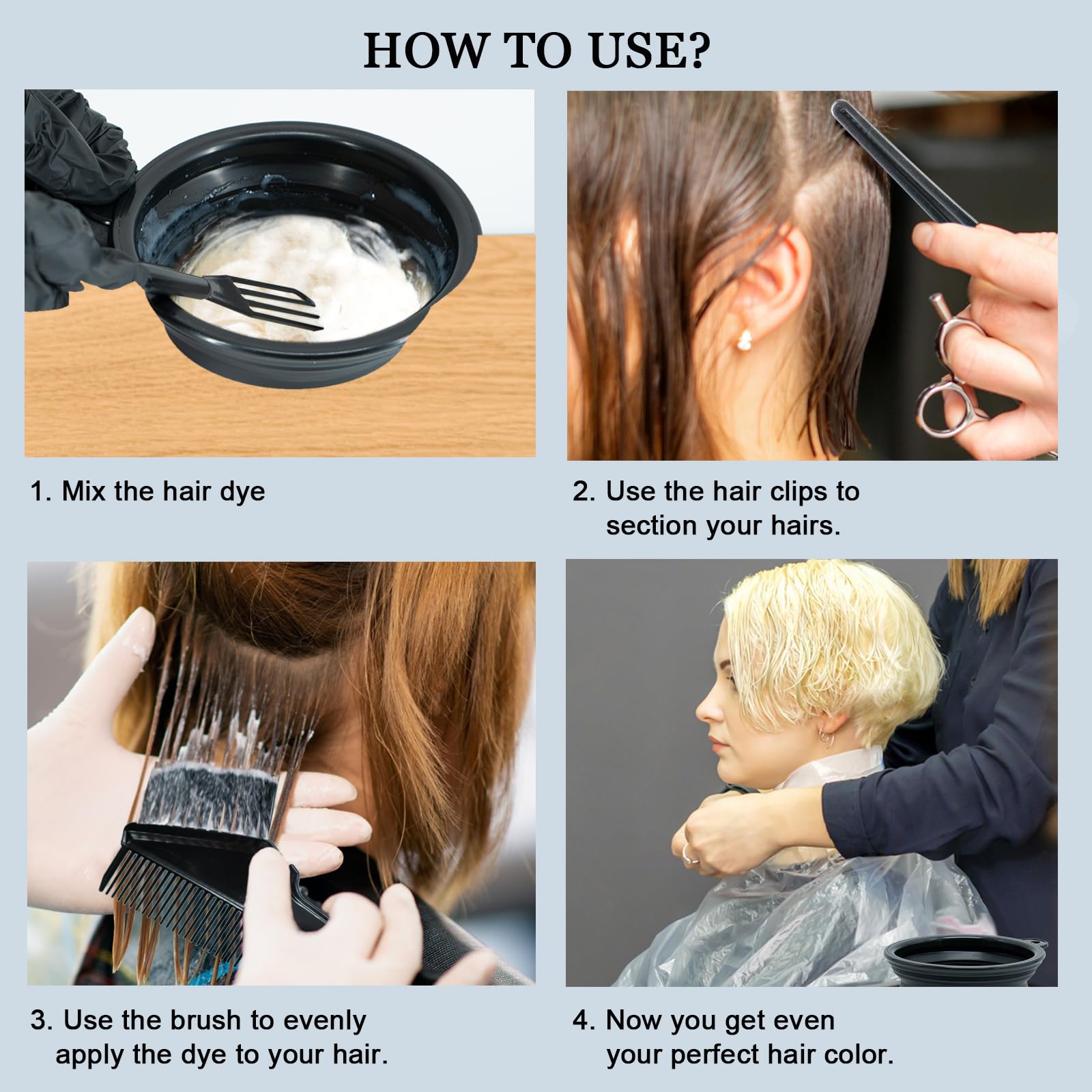 Svjetiq storage bag organizes all tools for home or salon use.