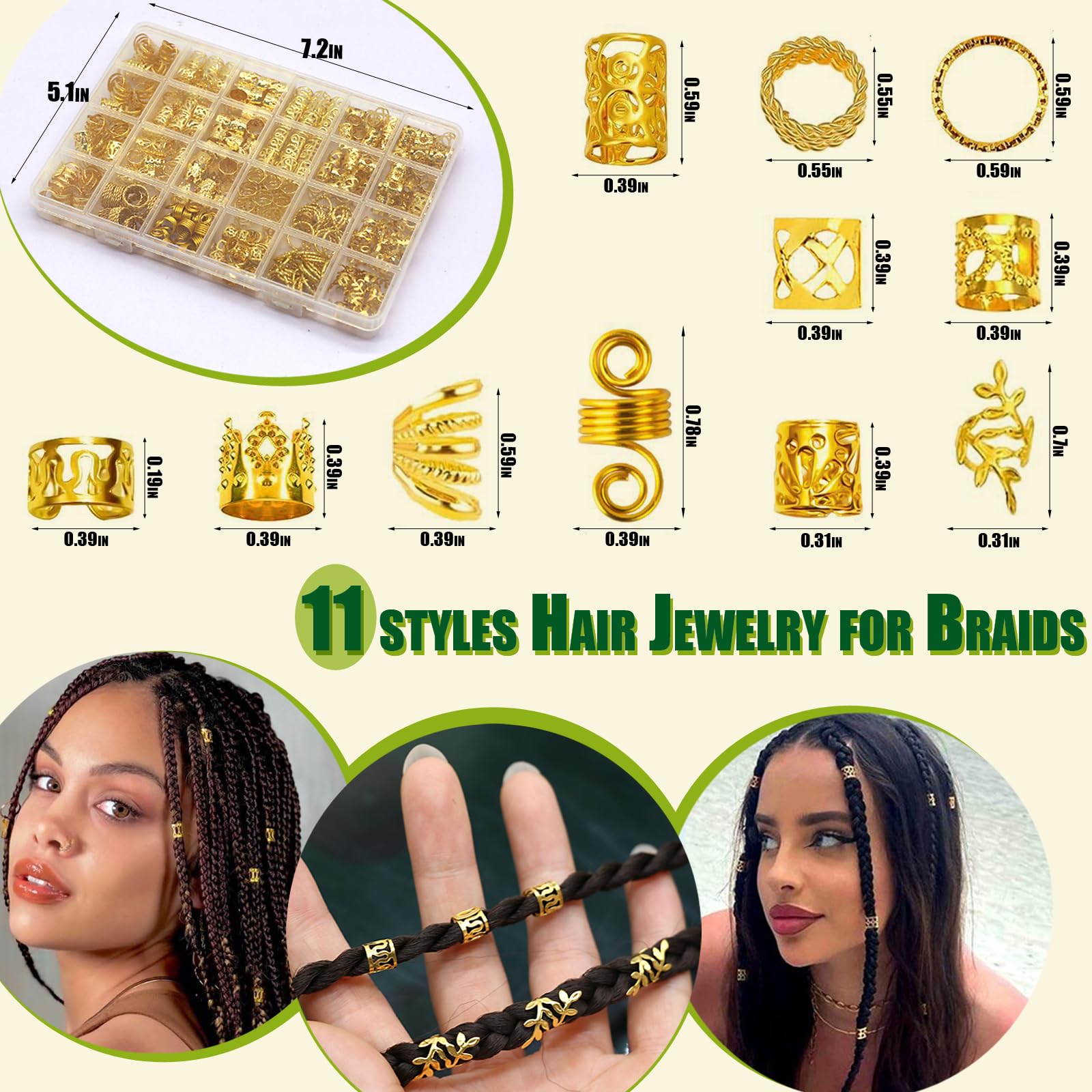 SVNMU gold hollow ring braid decor enhances elegance and versatility.