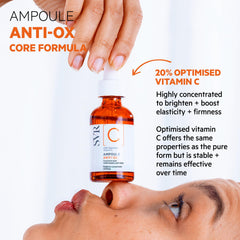 SVR Serum texture closeup—lightweight hydration glides onto skin.