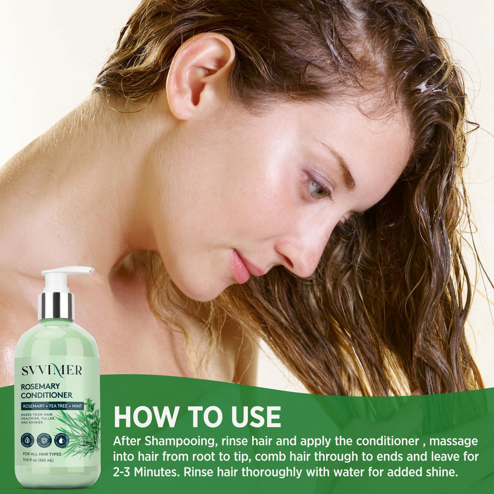 Svvimer Acondicionador Romero, tipos-diversos, apto para todo tipo de cabello.