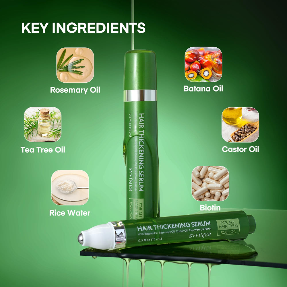 Svvimer Sérum biotina: apoyo a un cabello que parece más fuerte.