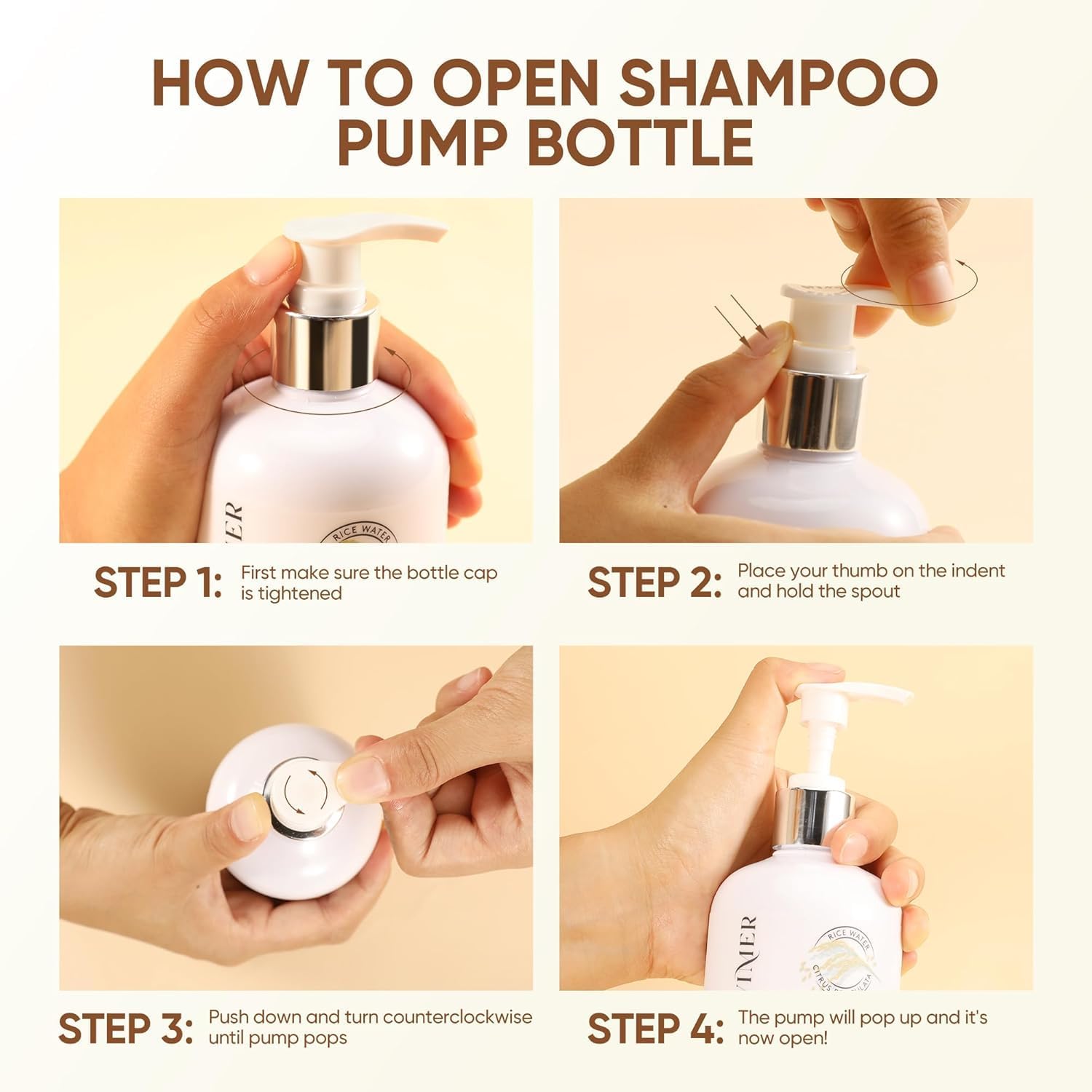 Svvimer uso diario en ducha, cabello limpio y fresco.