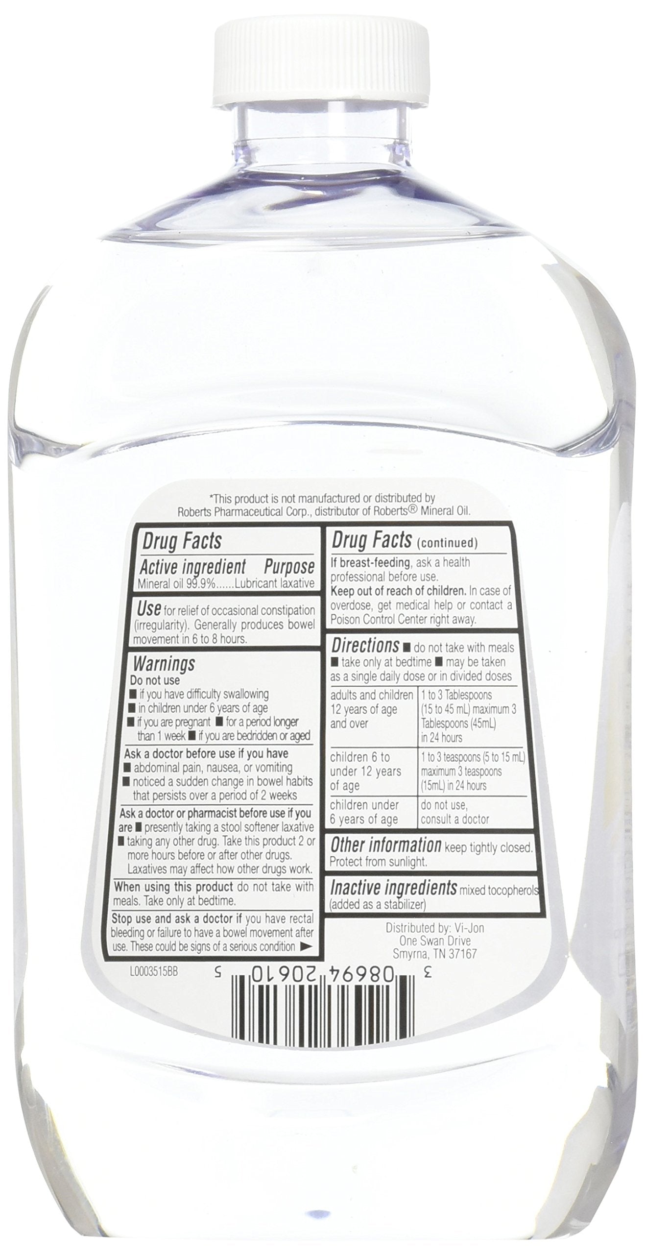 Swan Mineral Oil bottle pour demonstrates easy application for dry skin.