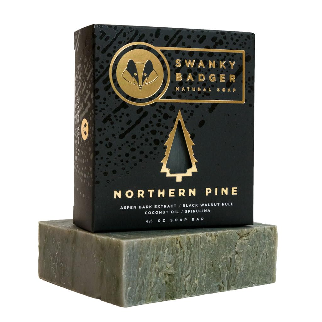 Swanky Badger Northern Pine bottle for daily nourishment and moisture.