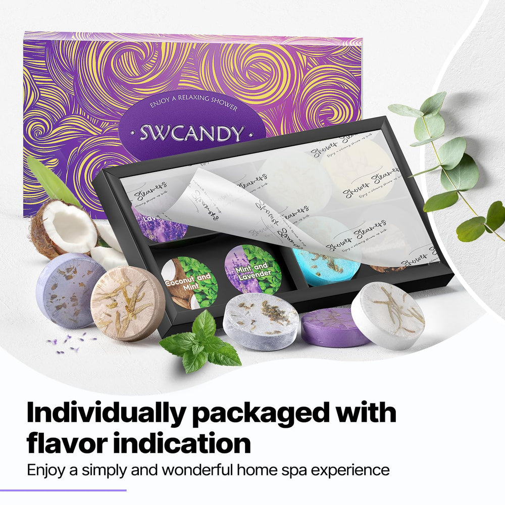 SWCANDY Shower Steamer Eucalipto: sensación fresca que llena el baño
