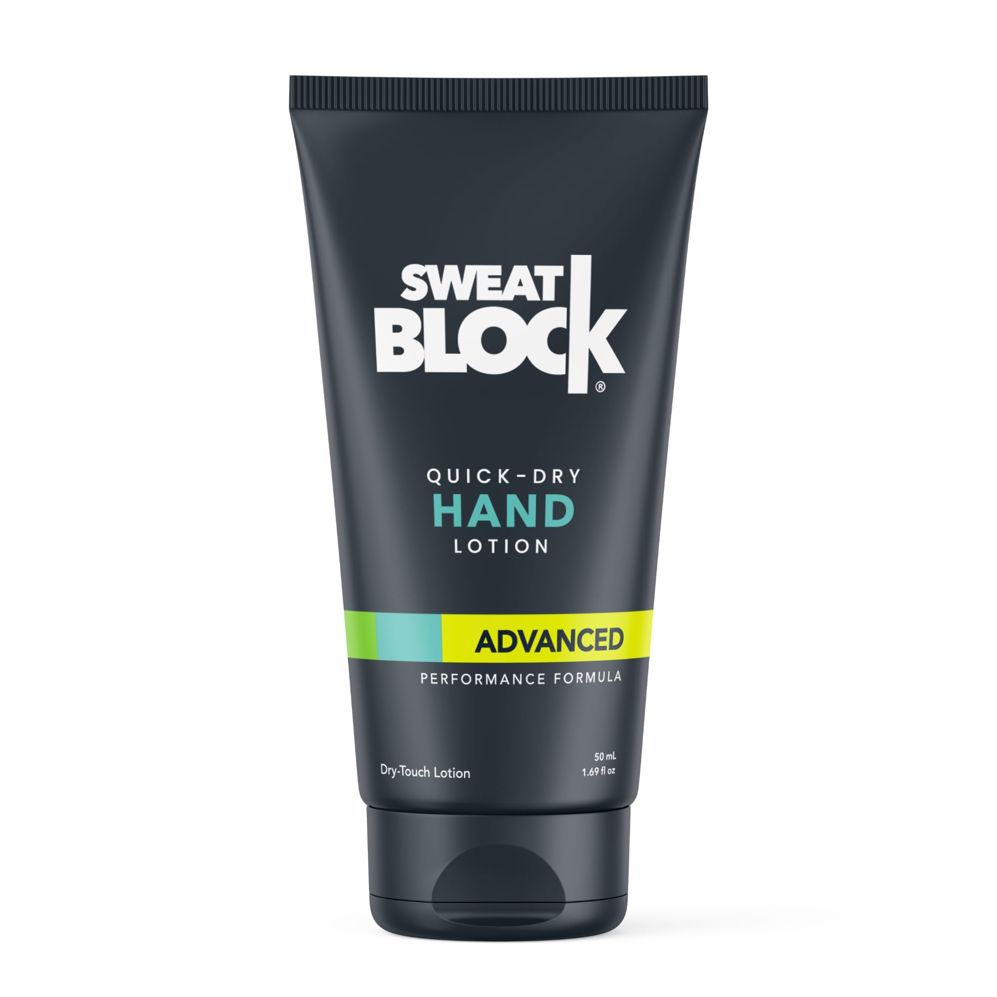 SweatBlock botella de loción antiperspirante para manos mantiene las manos secas