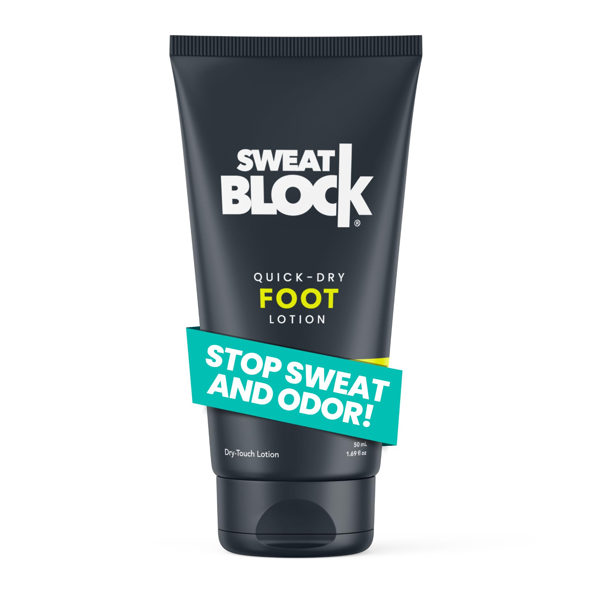 SweatBlock: loción antitranspirante para pie, protección duradera contra el sudor.