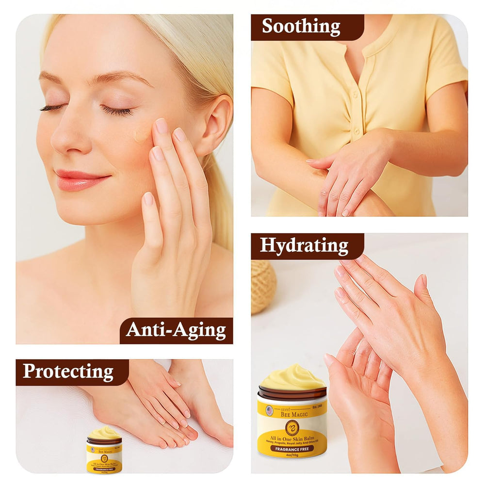 All-in-one moisturizer from Sweet Bee Naturals for face and body use