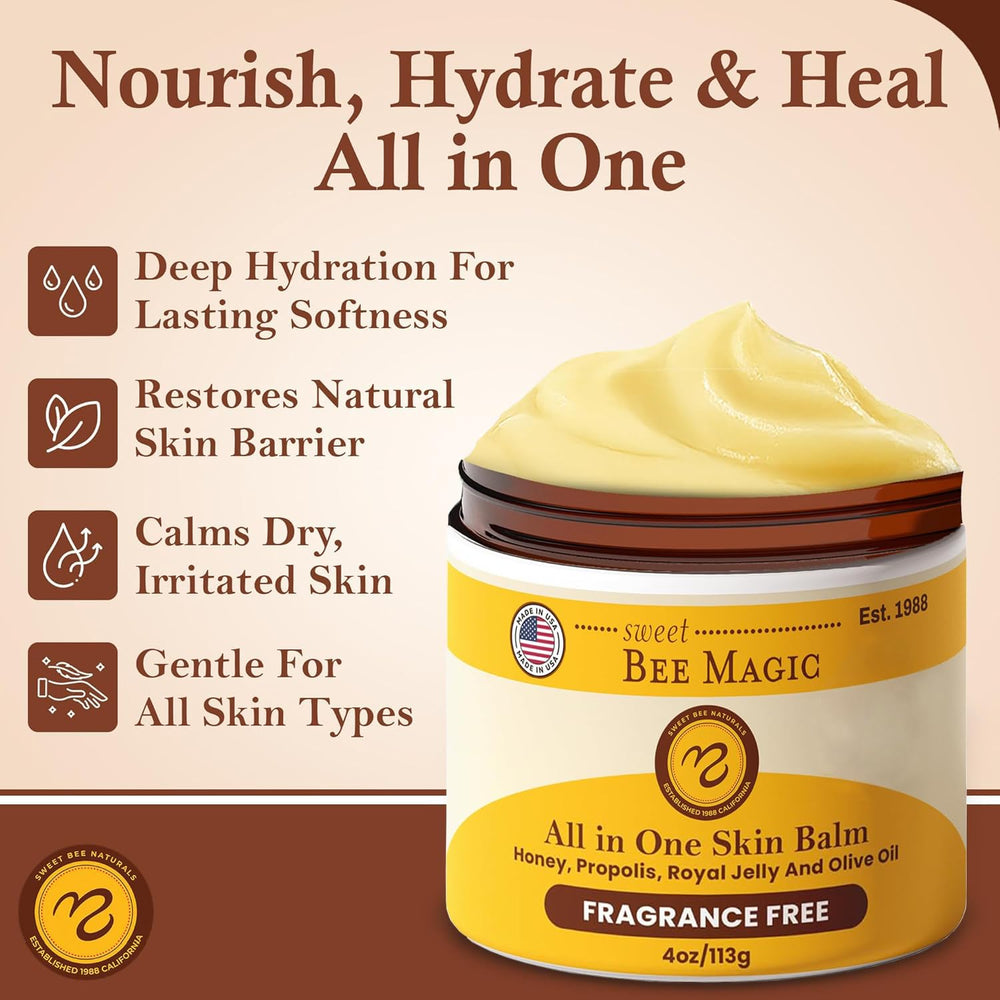 USA-made small-batch production by Sweet Bee Naturals