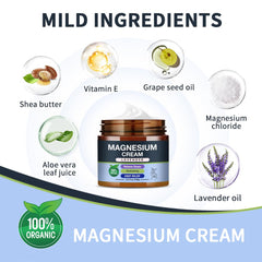 Sweet Sleep Magnesium Cream for kids applying before bed for relaxation.