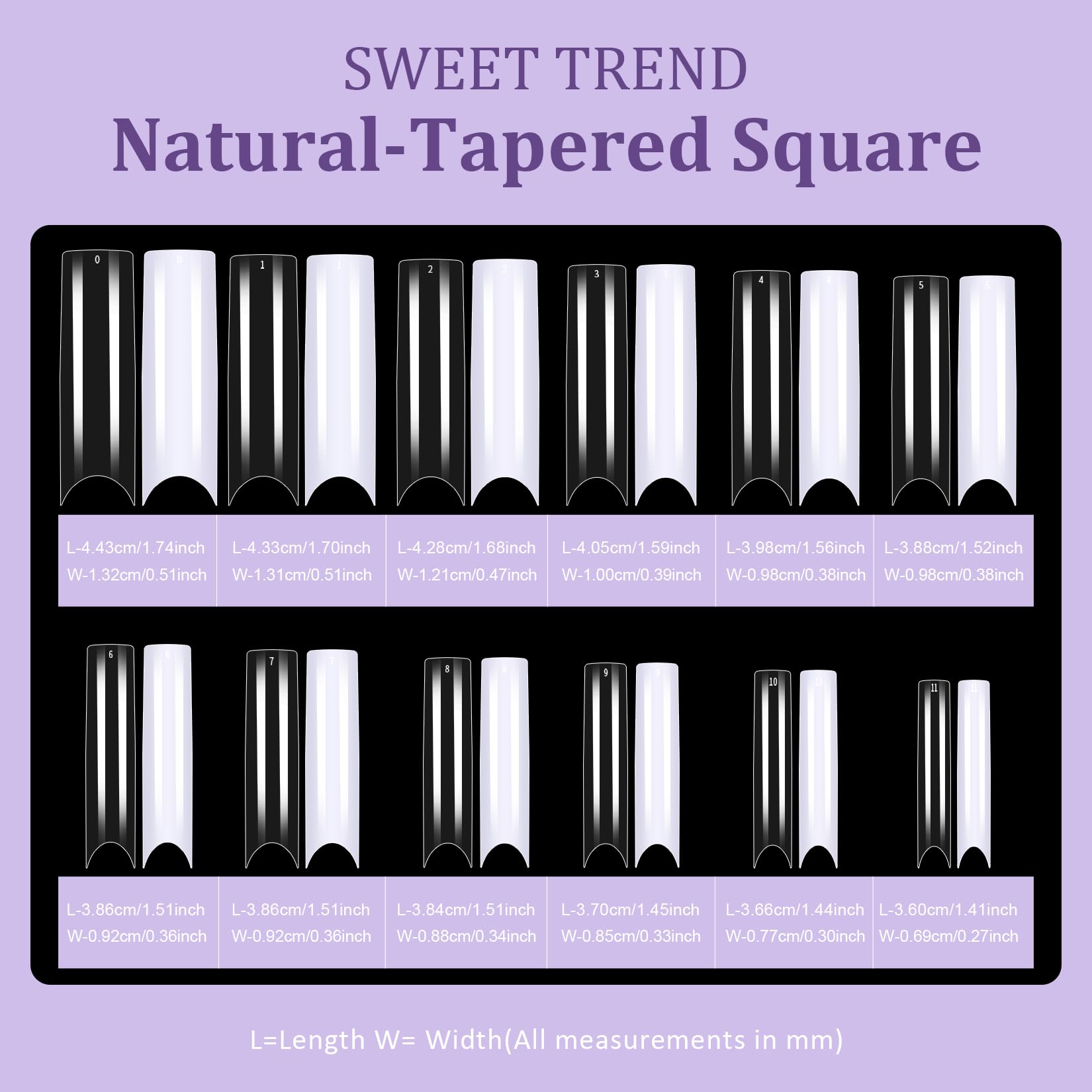 Sweet Trend acrylic nail clippers close-up for clean shaping