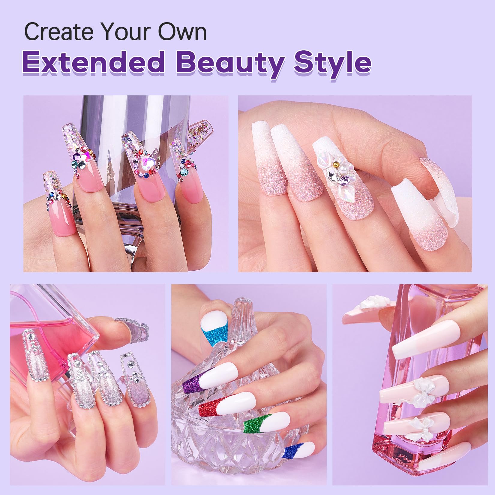 Sweet Trend nail glue and remover for secure tips and cleanup